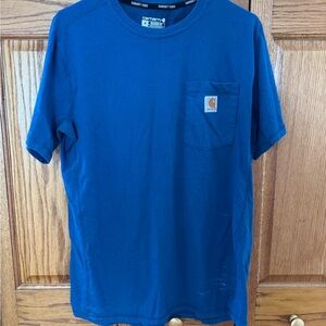 Carhartt Men's Short Sleeve Tee in Blue